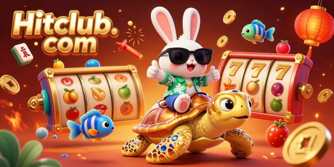 Spin and win at Hitclub. com with vibrant casino atmosphere full of exciting elements and characters.